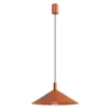 Lampa wisząca NOX 40 ochra czerwona